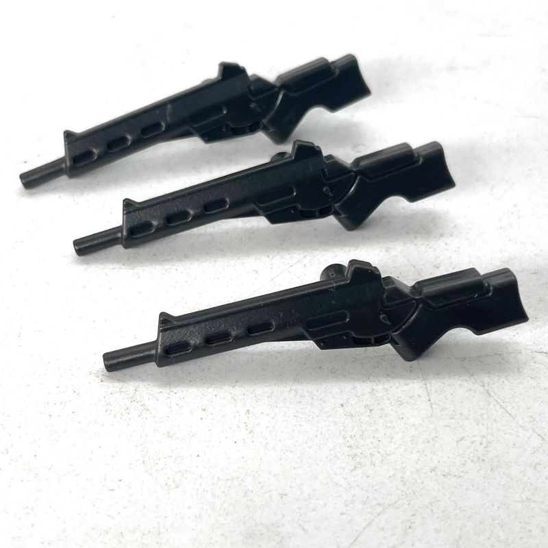 playmobil 3 mitraillettes anthracite