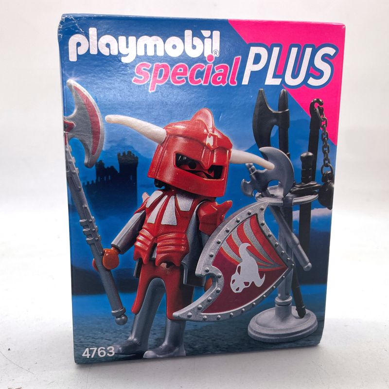 playmobil 4763 chevalier buffle