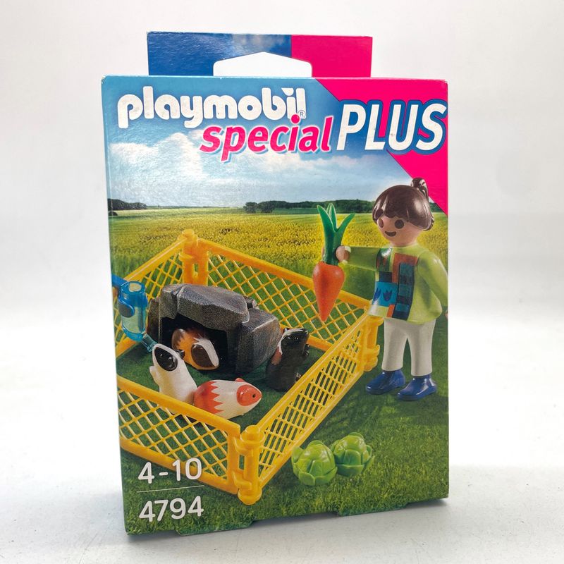 playmobil 4794 enfant et hamster