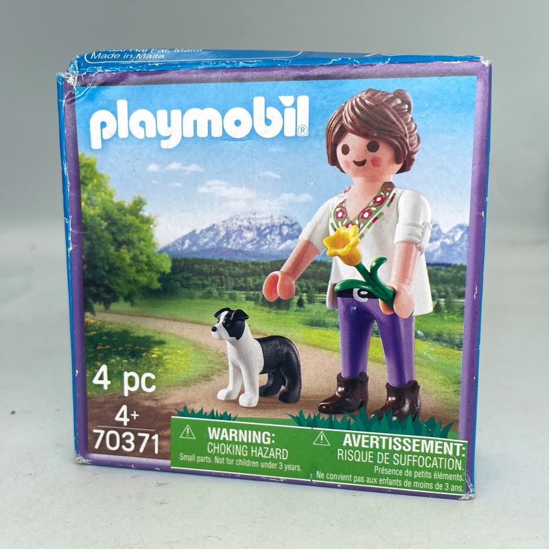 playmobil 70371 promeneuse milka