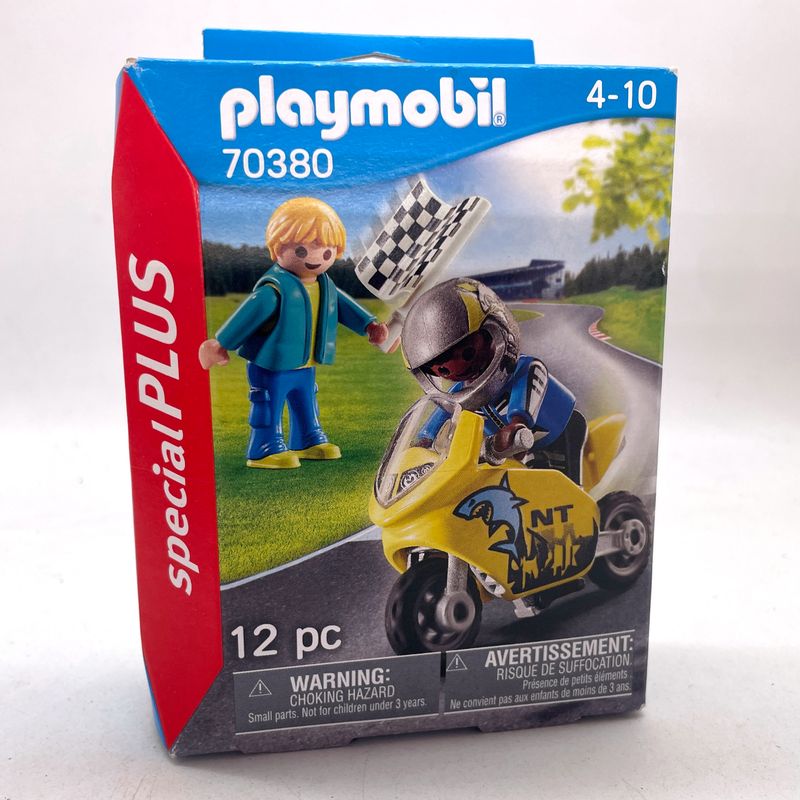 playmobil 70380 moto enfant
