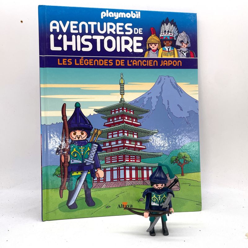 playmobil altaya légendes ancien japon samouraï