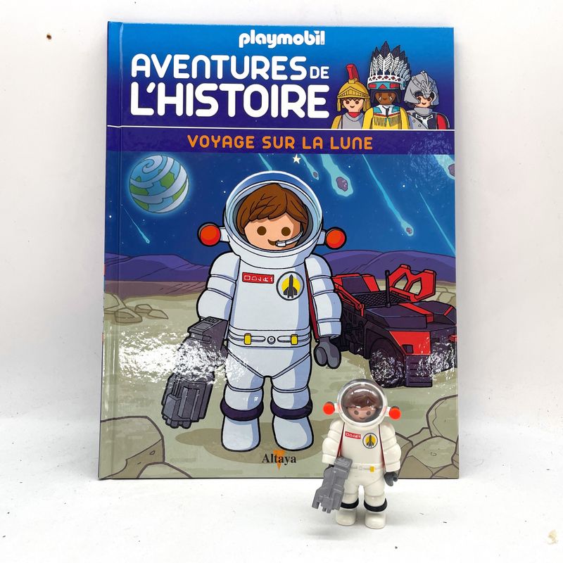 playmobil altaya voyage sur la lune cosmonaute