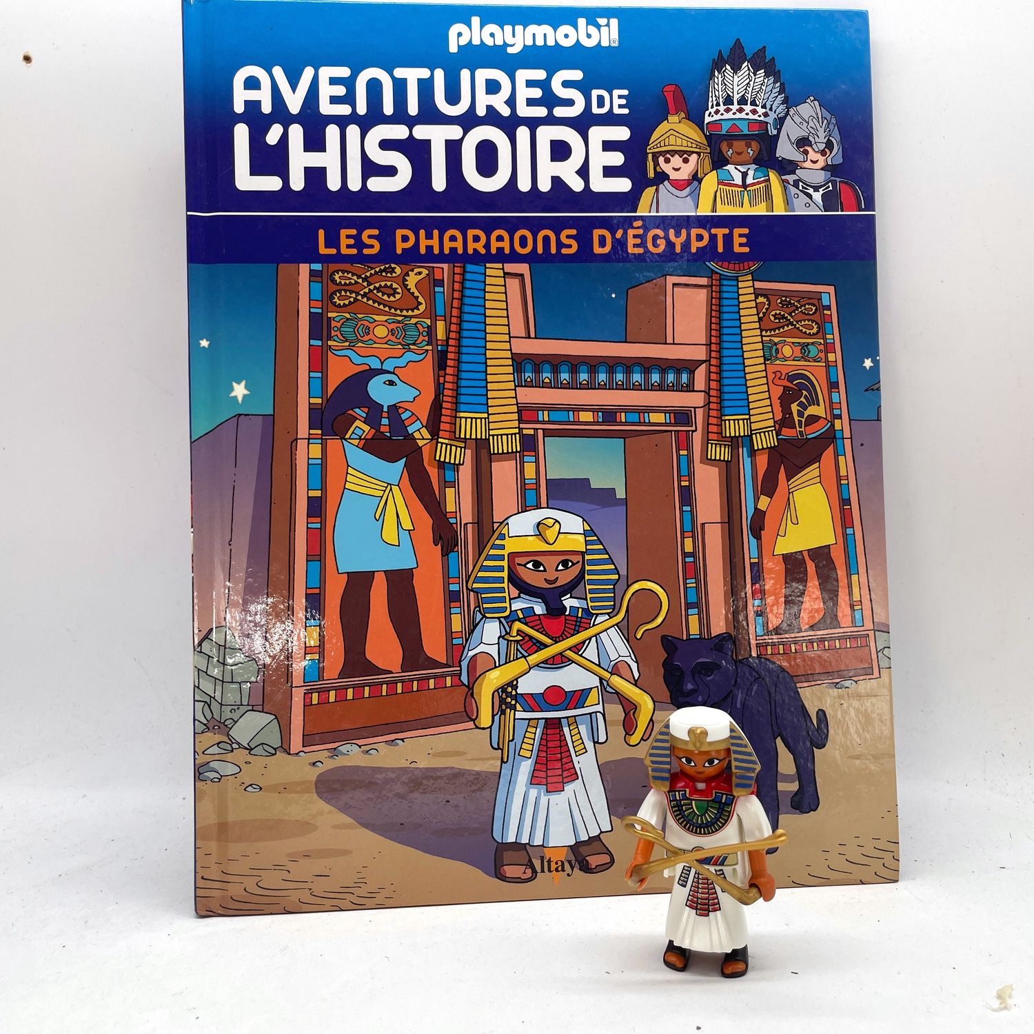 playmobil altaya 5 pharaons d'egypte