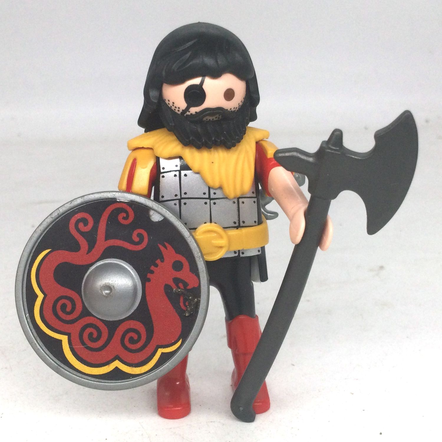 playmobil barbare gaulois borgne