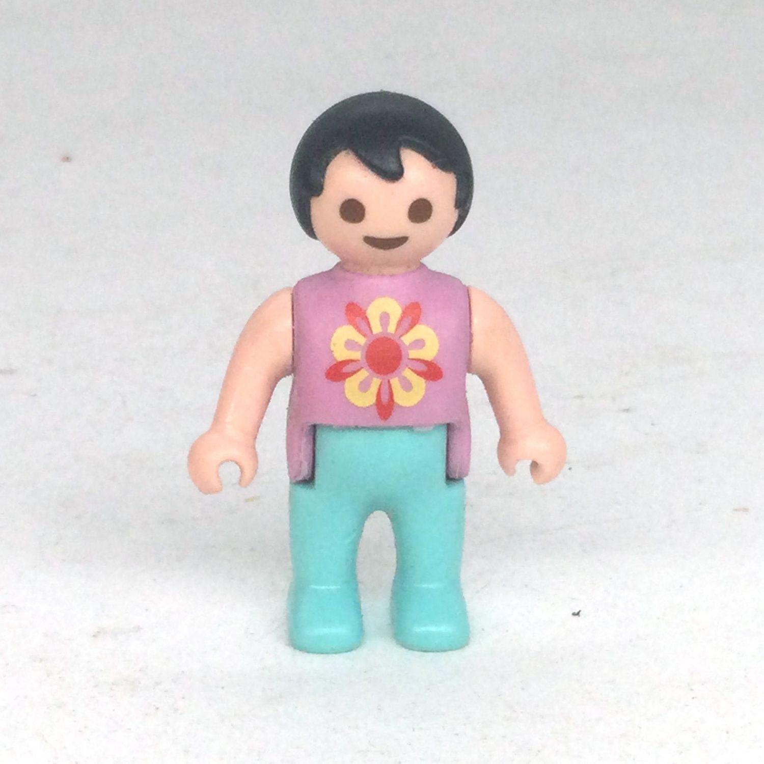 playmobil bébé flower rose