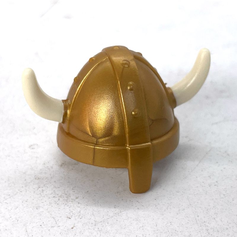 playmobil casque viking or