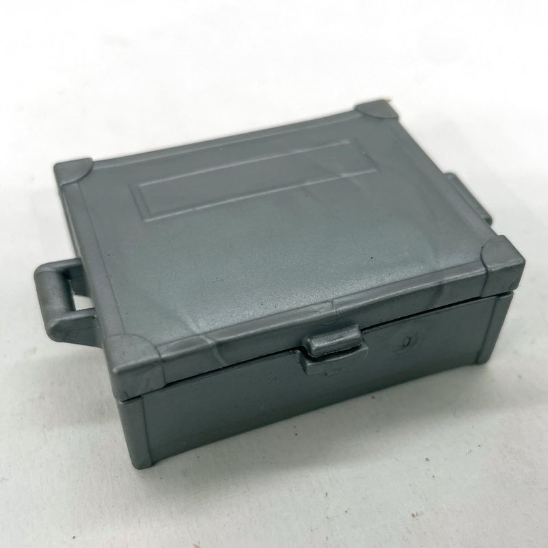 playmobil caisse flycase grise