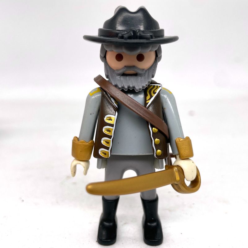 playmobil capitaine sudiste custom