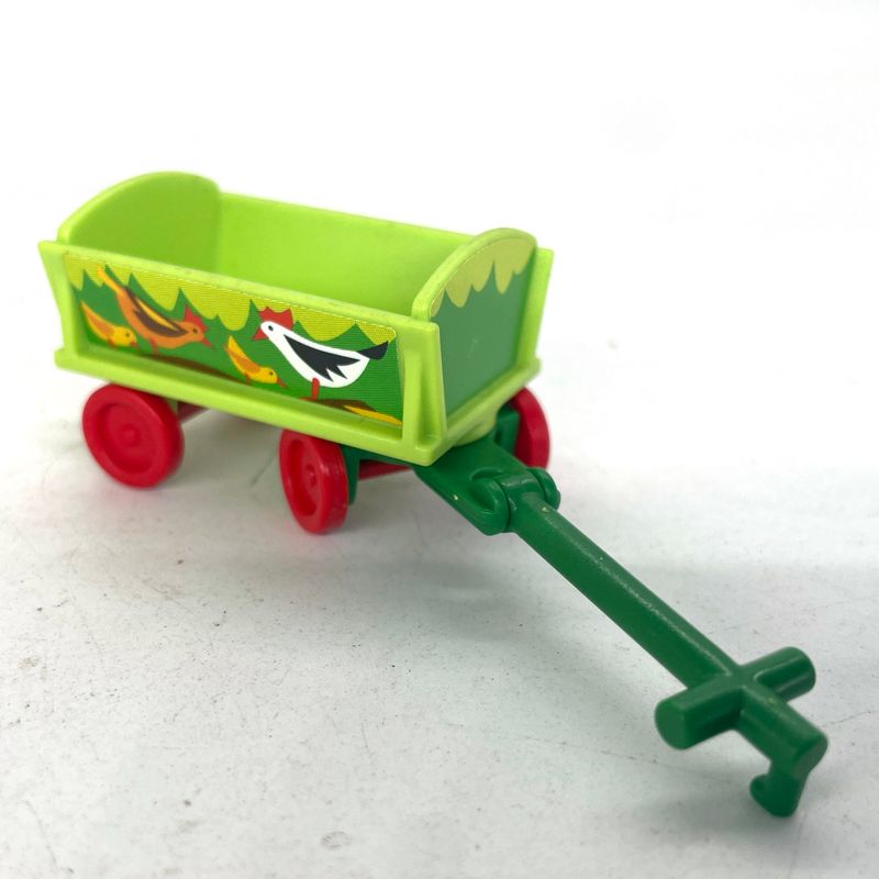 playmobil cariole enfant verte