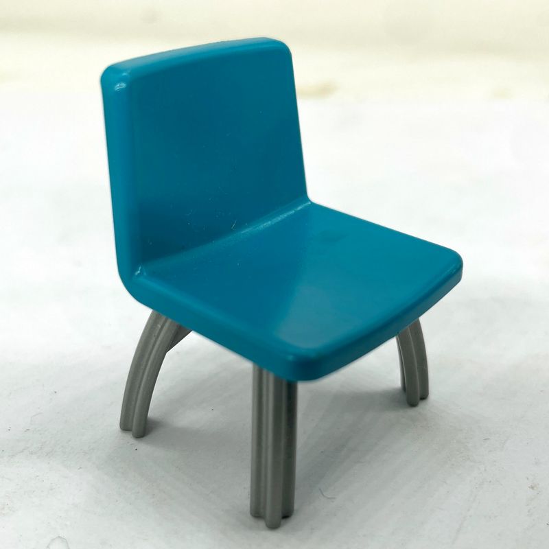playmobil chaise design turquoise