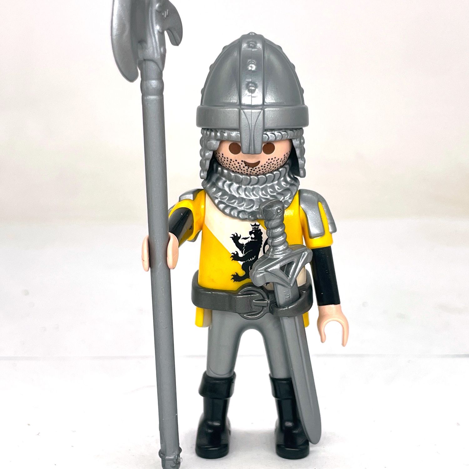 playmobil chevalier lion noir 2