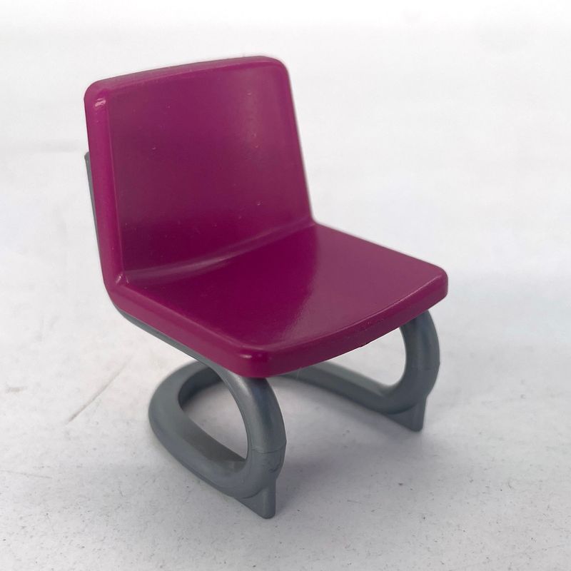 playmobil chaise moderne violette