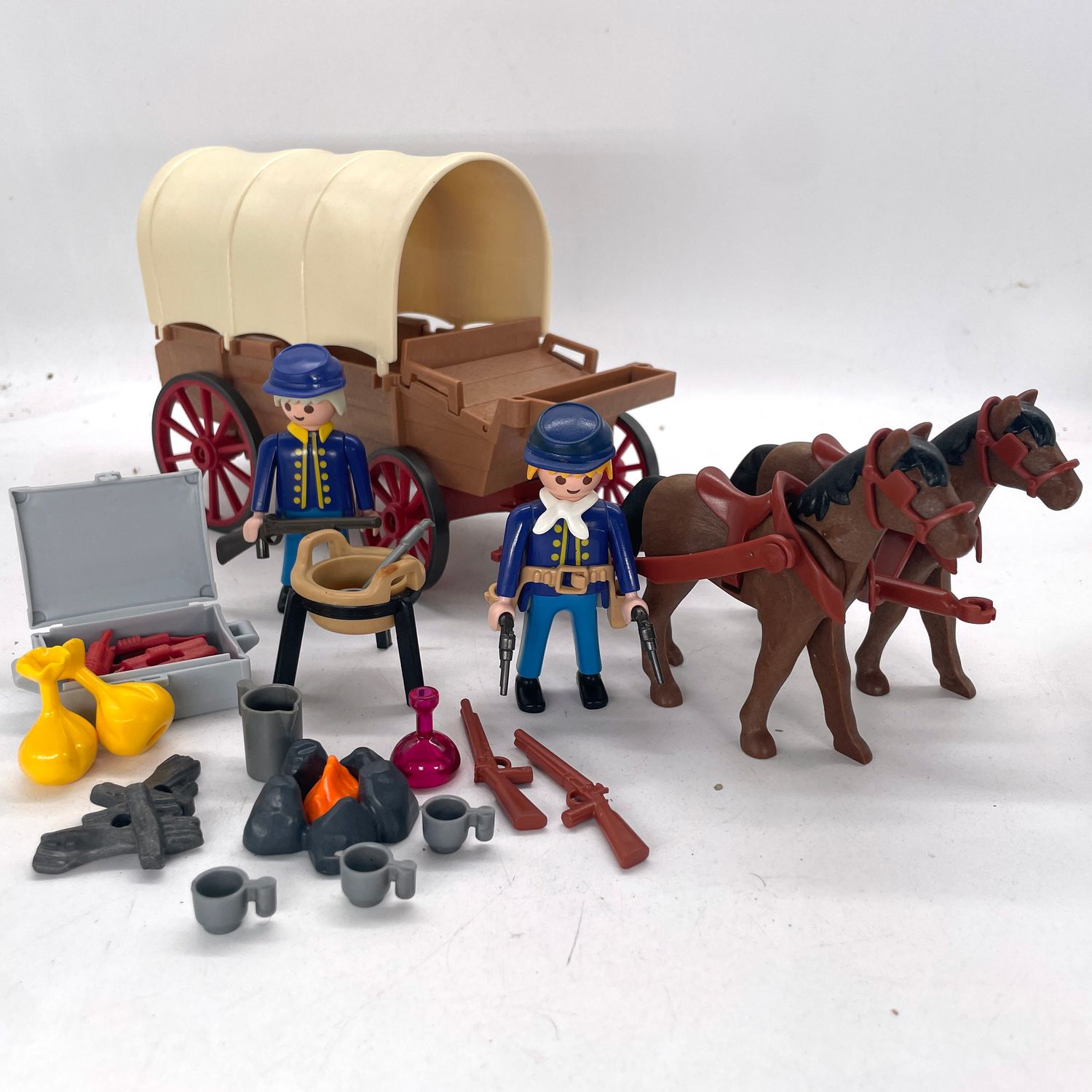 playmobil chariot bivouac nordiste