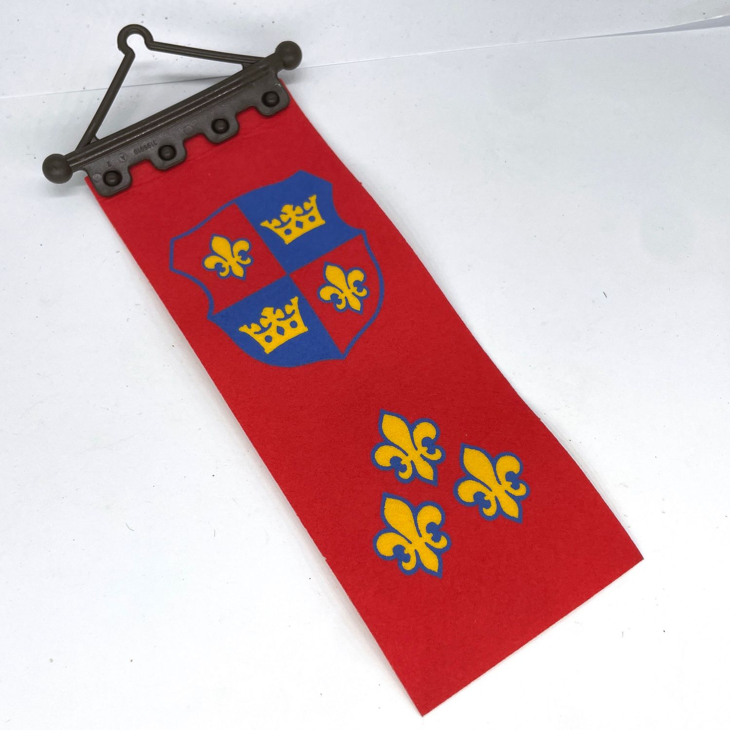 Playmobil drapeau kakemono lys rouge