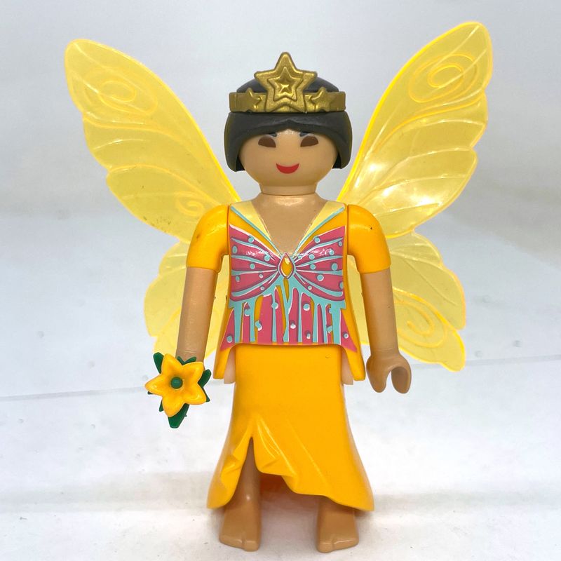 playmobil fée asiatique jaune
