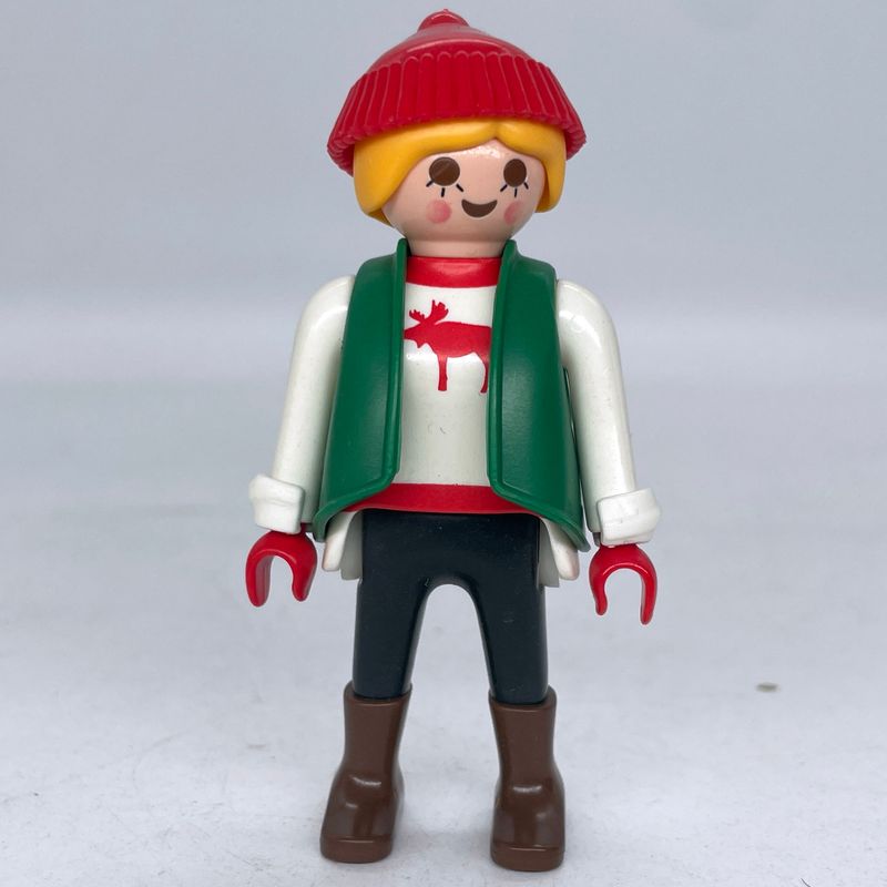 playmobil femme d'hiver 2