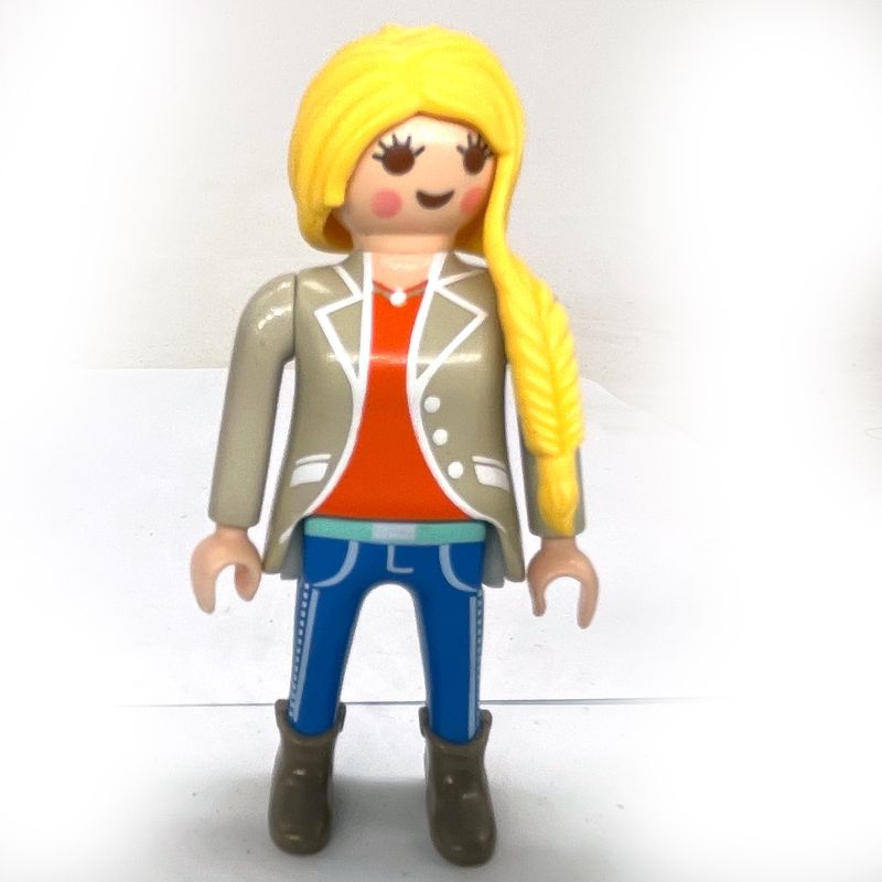 Playmobil femme city fashion tresse