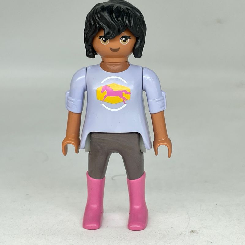 Playmobil femme métis pastel