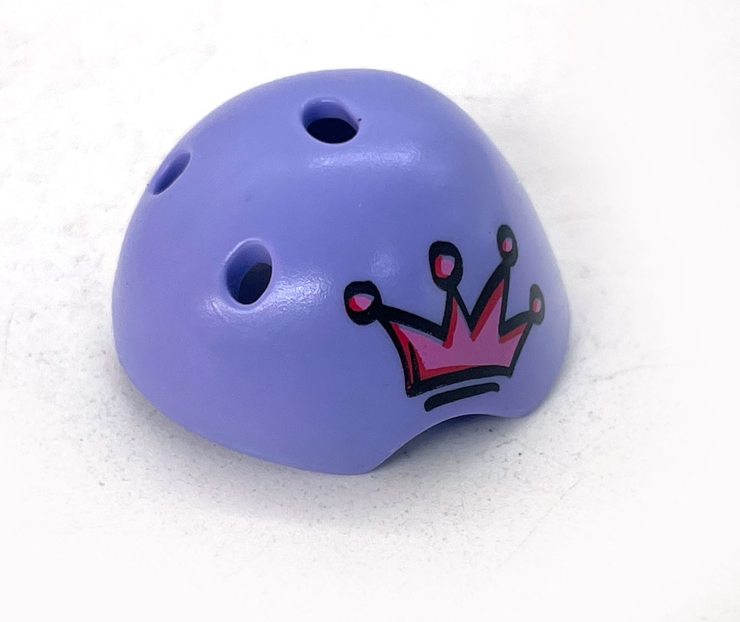 playmobil casque vélo mauve