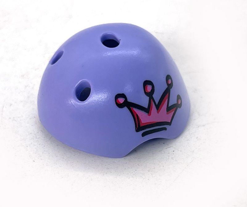 playmobil casque vélo mauve playmobil casque vélo mauve