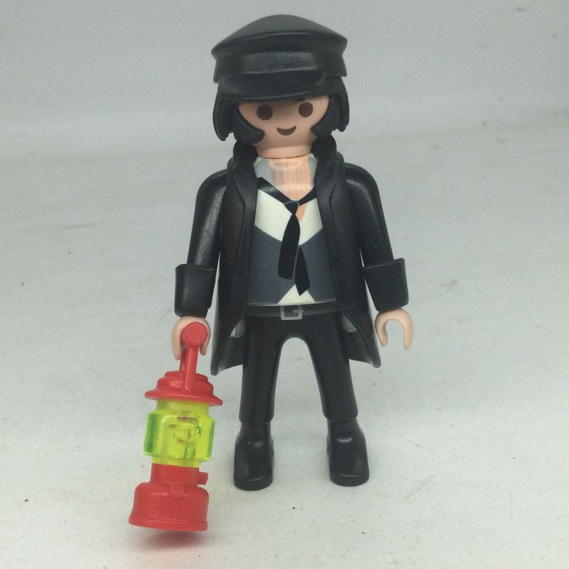 playmobil chef de gare cheminot playmobil chef de gare cheminot