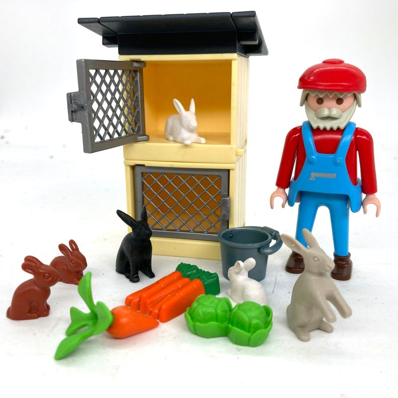 Playmobil clapier aux lapins Playmobil clapier aux lapins