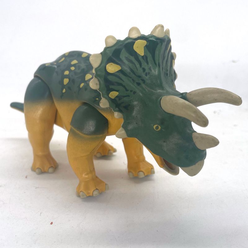 playmobil dinosaure tricératops bicolore playmobil dinosaure tricératops bicolore