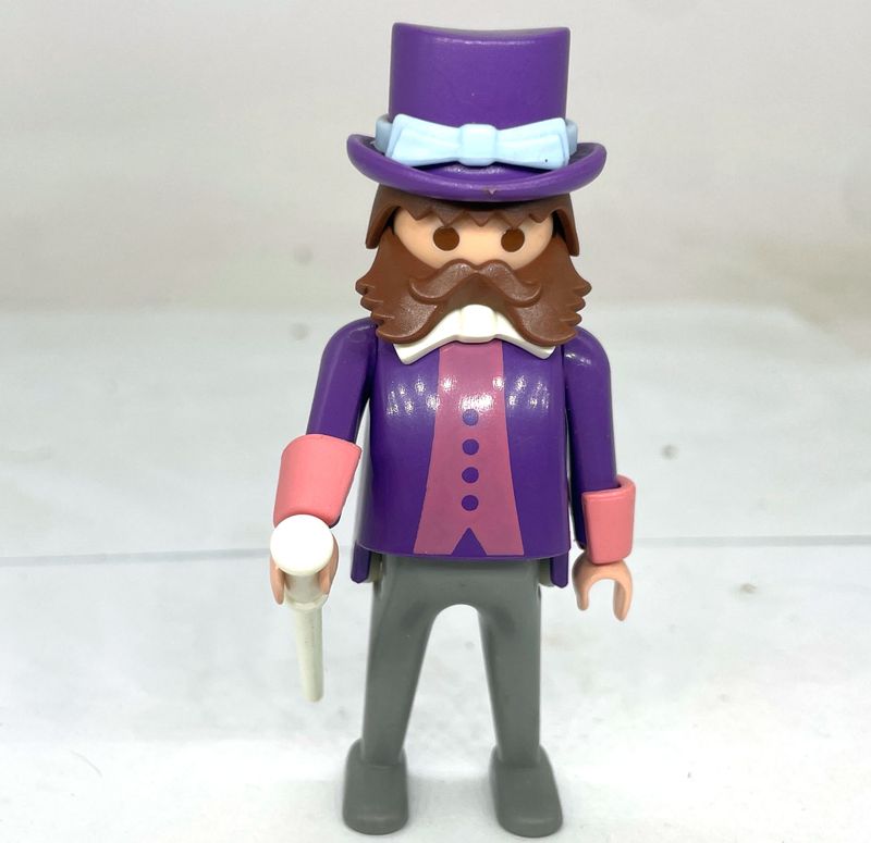 playmobil homme 1900 ventru violet playmobil homme 1900 ventru violet