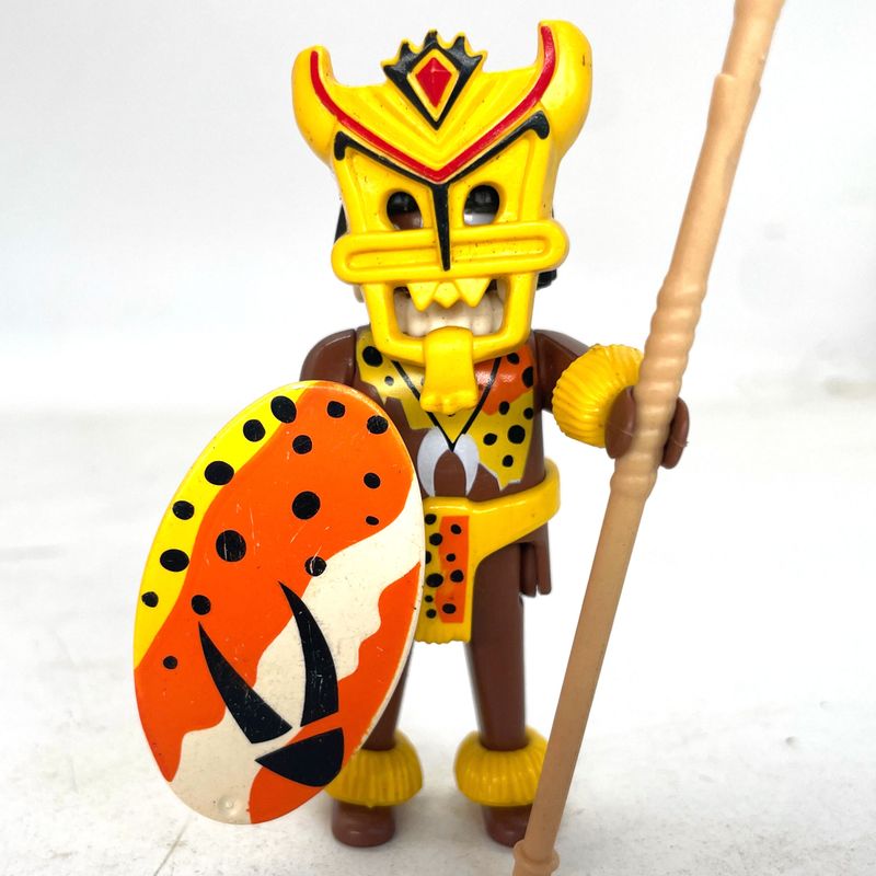 playmobil indigène massaï masqué