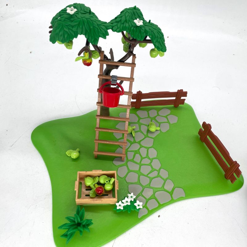 playmobil jardin au pommier