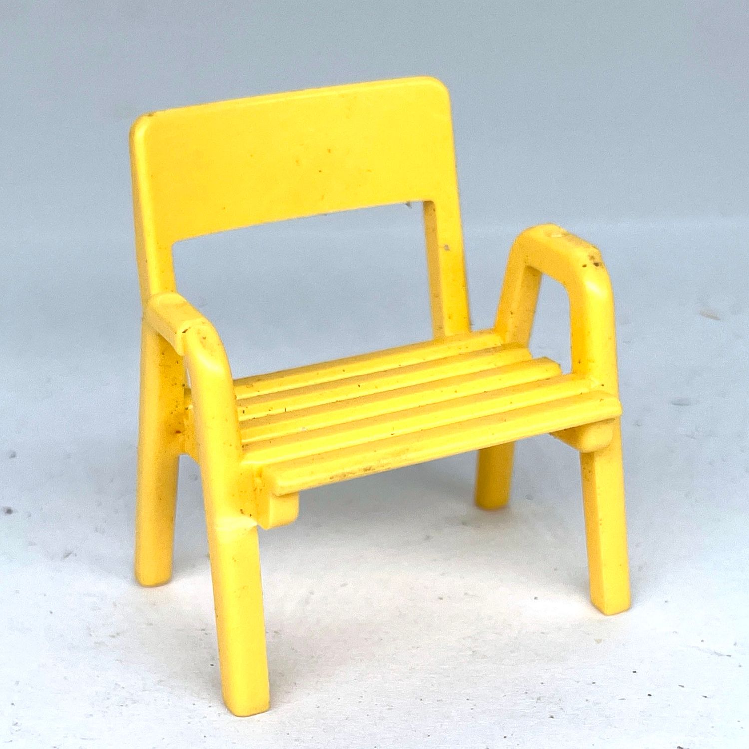 Playmobil chaise de jardin jaune