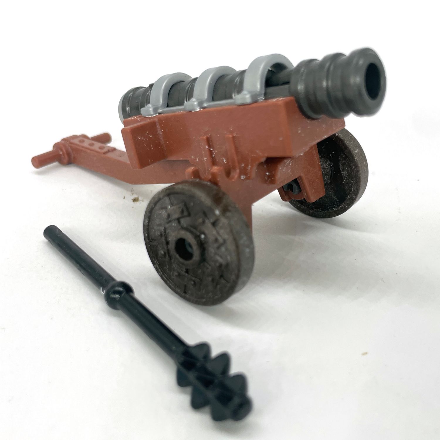 playmobil canon médiéval sur roue