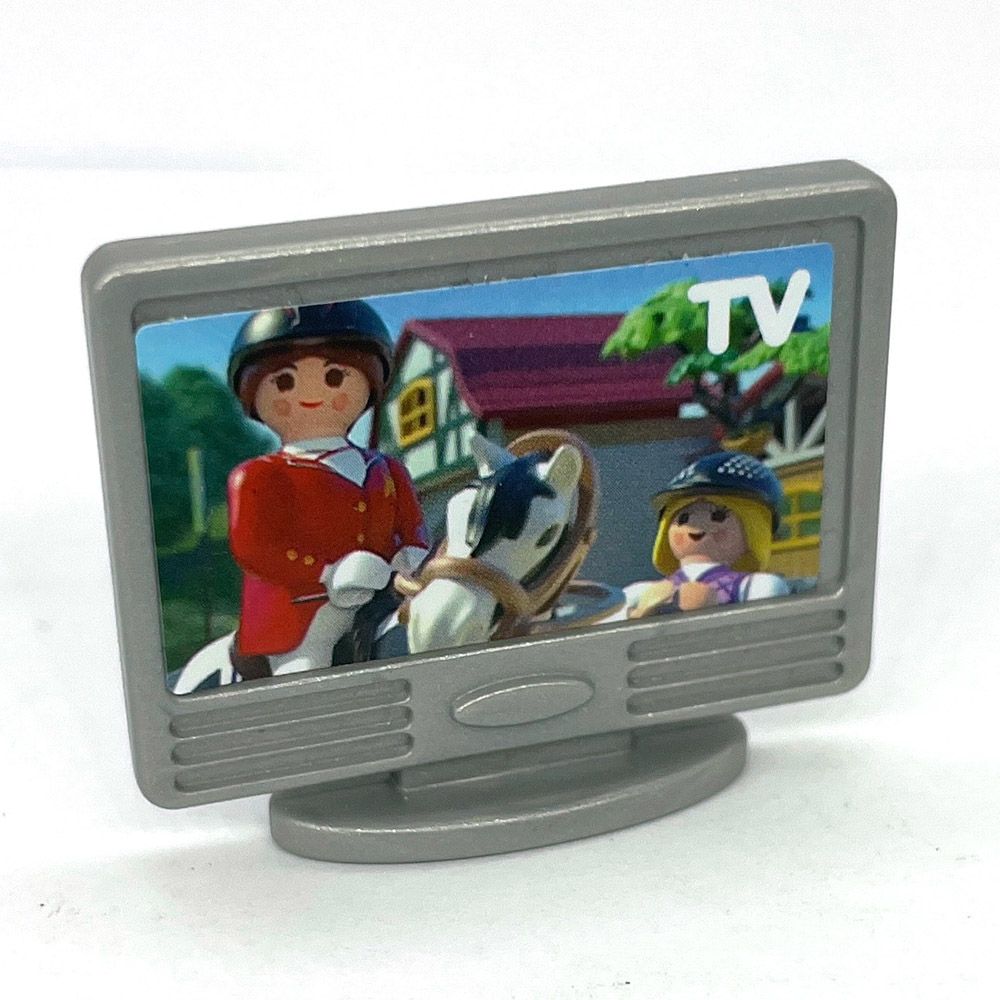 Playmobil TV écran plat équitation