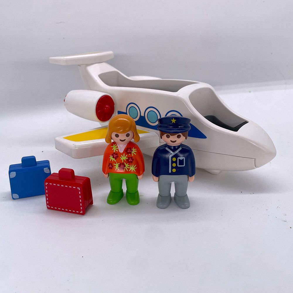Playmobil 1-2-3 avion et personnages Playmobil 1-2-3 avion et personnages