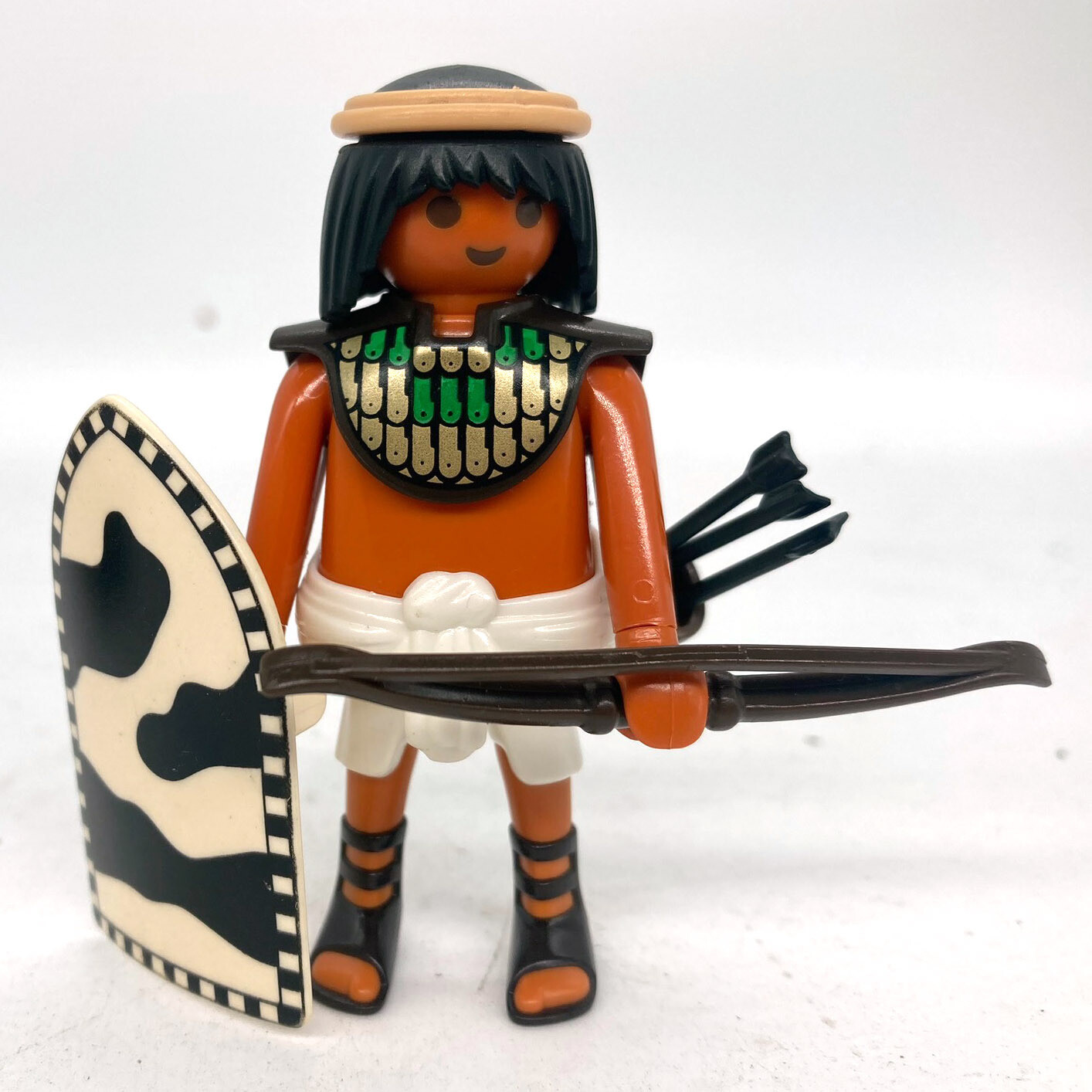 Playmobil guerrier égyptien arc