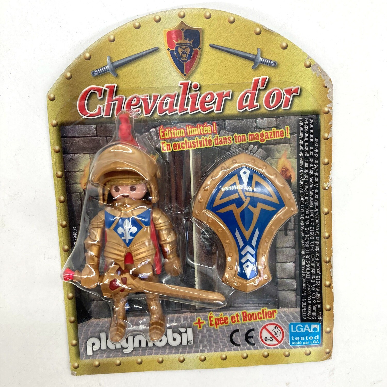 playmobil blister chevalier d'or playmobil blister chevalier d'or