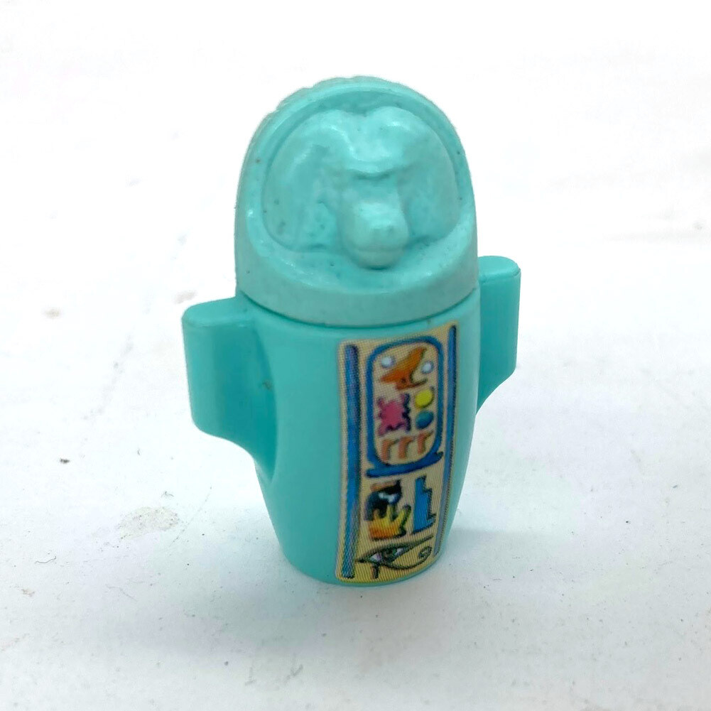 playmobil vase égyptien bleu singe