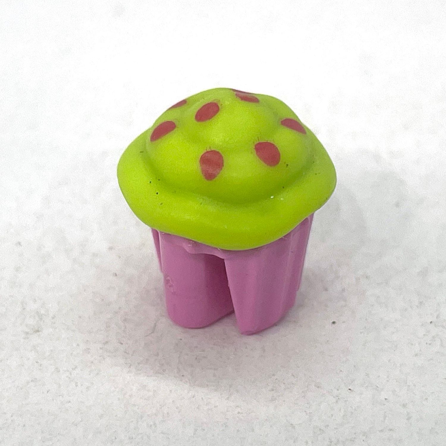 Playmobil gâteau muffin rose vert