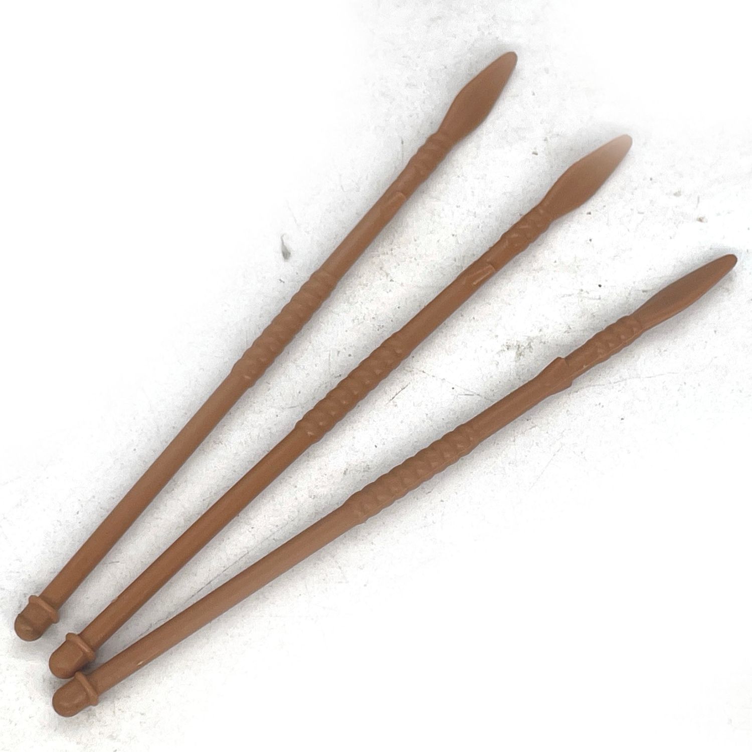 Playmobil 3 lances marrons