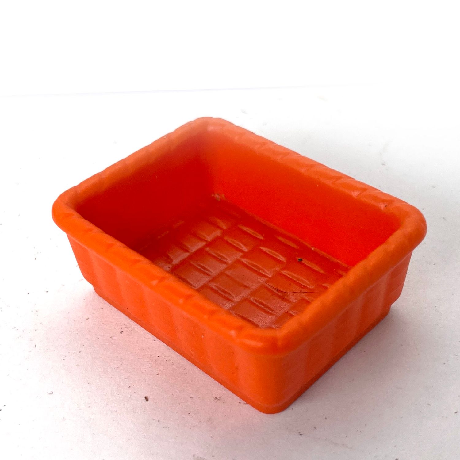 Playmobil panier orange rectangle