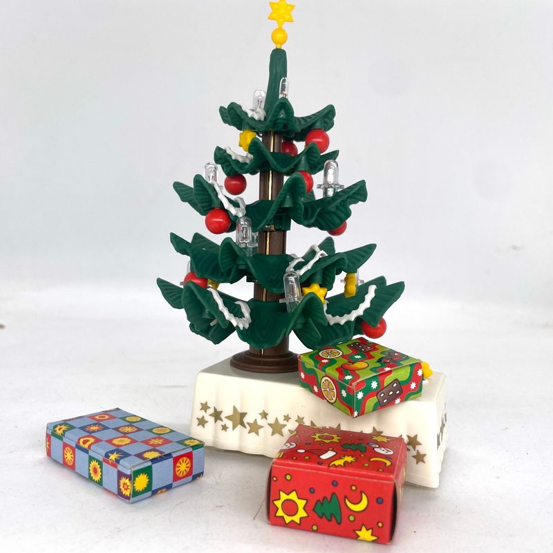playmobil sapin de noël lumineux