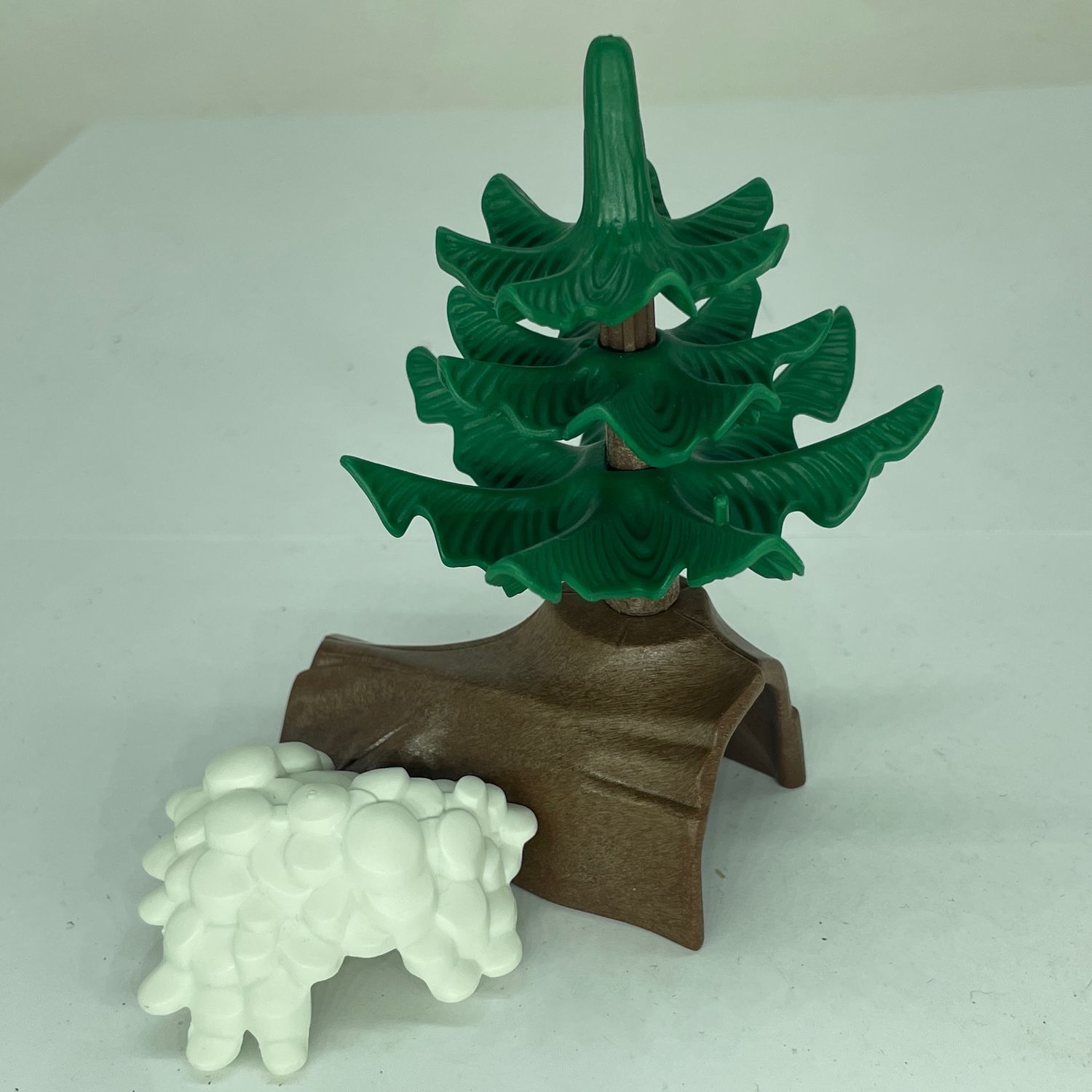 playmobil sapin sur souche