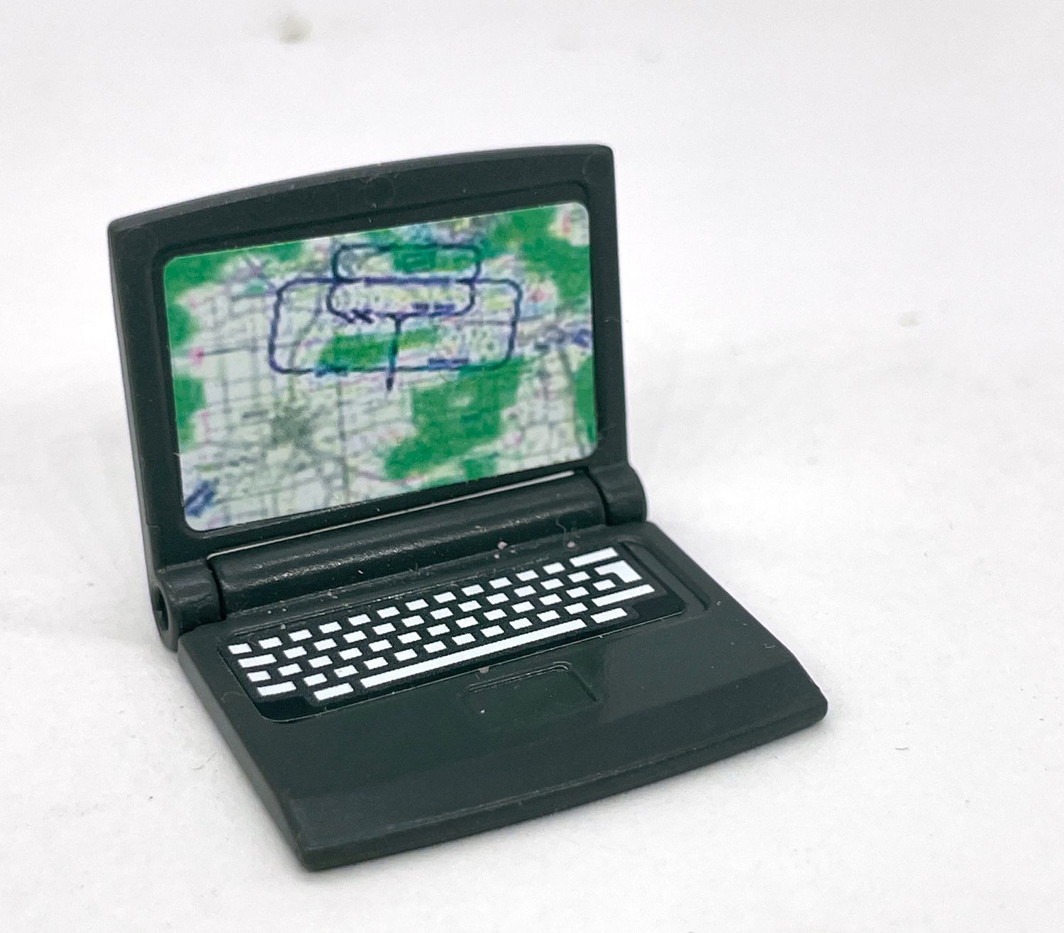 playmobil ordinateur portable carte