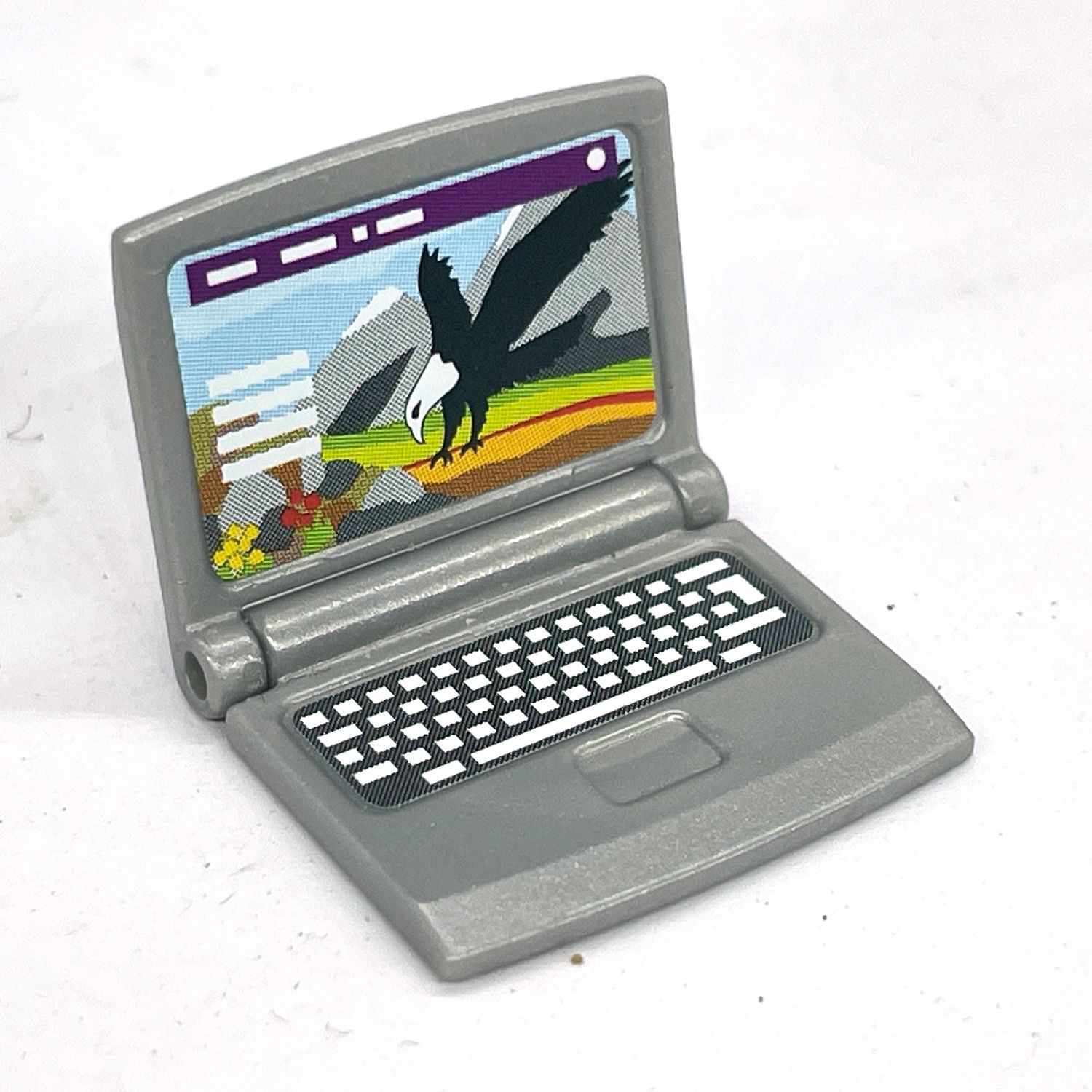 playmobil ordinateur portable aigle