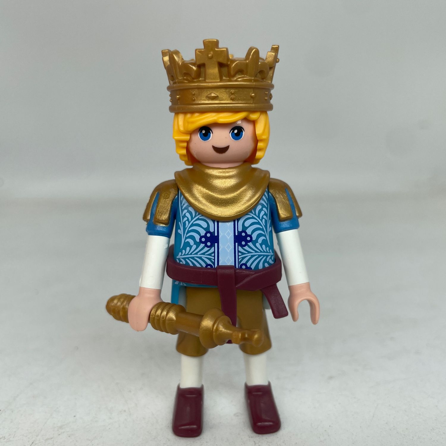 playmobil roi jeune or