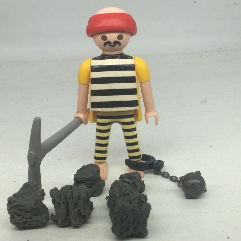 playmobil prisonnier bagnard dalton