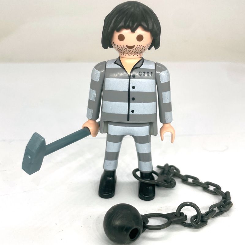Playmobil prisonnier bagnard