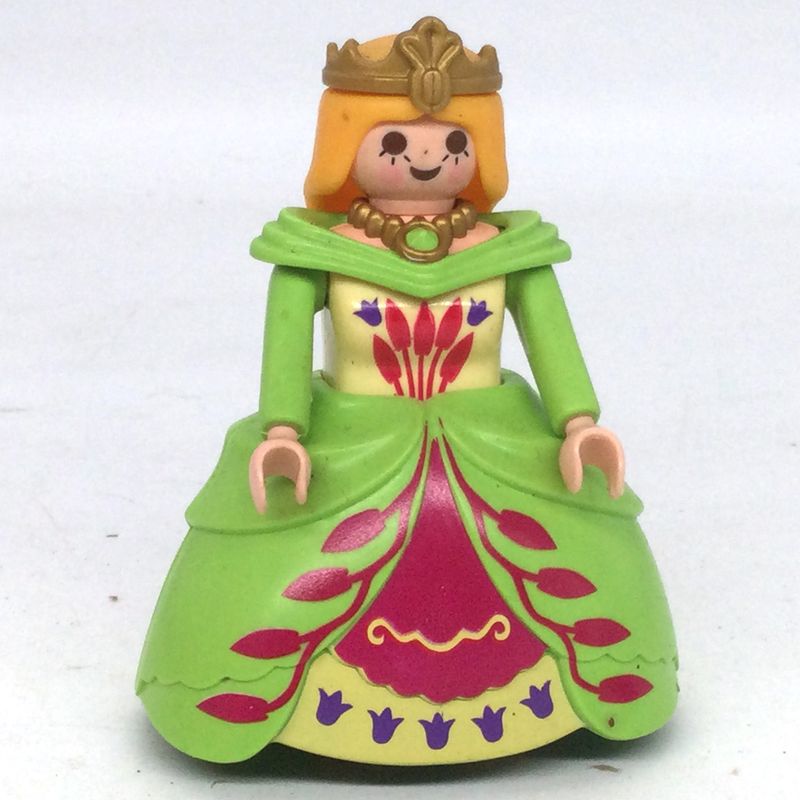 playmobil princesse robe verte