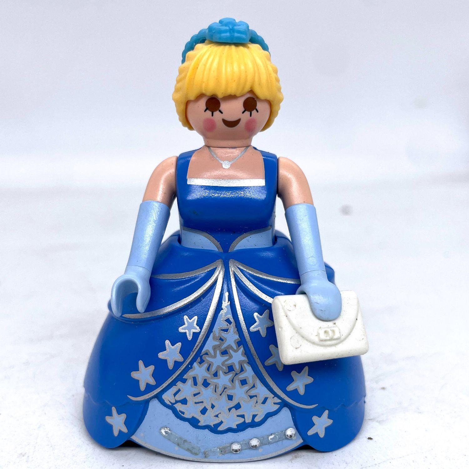 playmobil princesse robe bleue